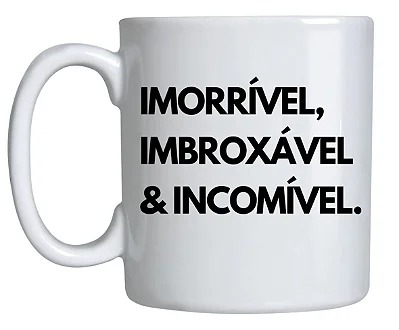 Caneca Imbroxável Mão Esquerda