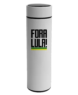 Garrafa Térmica Fora Lula Clássica