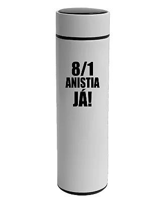 Garrafa Térmica 8 De Janeiro Anistia Já
