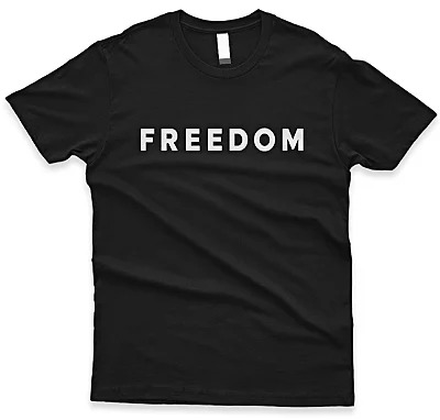 Camiseta Freedom Cor Preta